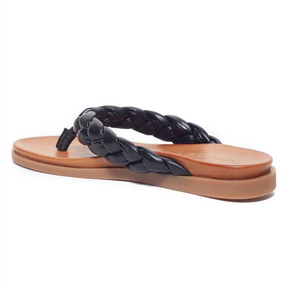 NEW UNITY IN DIVERSITY women's diona 72 sandal in black - Picture 2 of 4